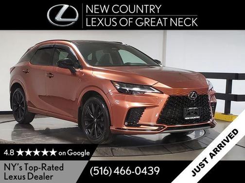 Copper Crest 2025 Lexus RX 500h F SPORT Performance