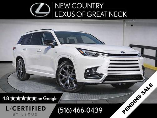 Pearl 2024 Lexus TX 500h F SPORT Premium