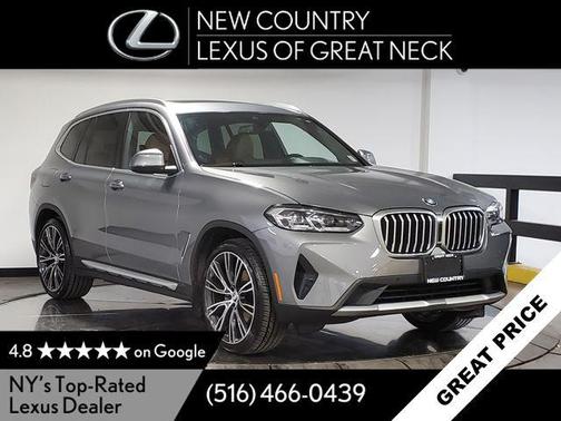 Skyscraper Gray Metallic 2023 BMW X3 xDrive30i