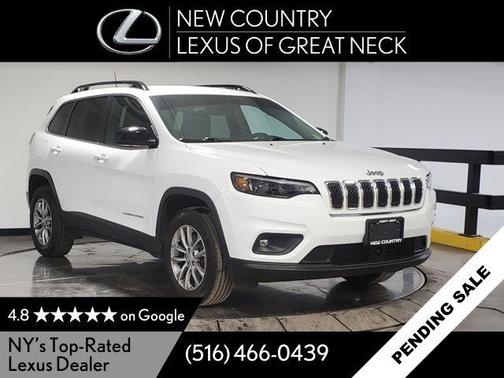Bright White Clearcoat 2022 Jeep Cherokee Latitude Lux