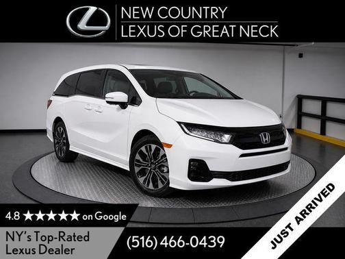 Platinum White Pearl 2025 Honda Odyssey Elite