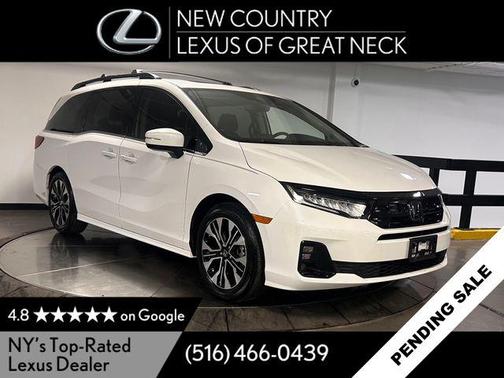 Platinum White Pearl 2025 Honda Odyssey Elite