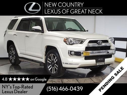 Blizzard Pearl 2019 Toyota 4Runner Limited