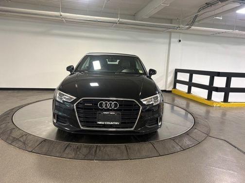 Mythos Black Metallic/Black Roof 2018 Audi A3 2.0T Premium