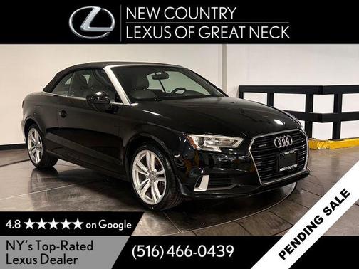 Mythos Black Metallic/Black Roof 2018 Audi A3 2.0T Premium