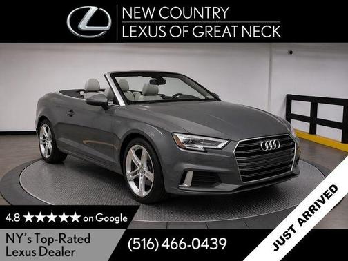 Gray Metallic 2018 Audi A3 2.0T Premium