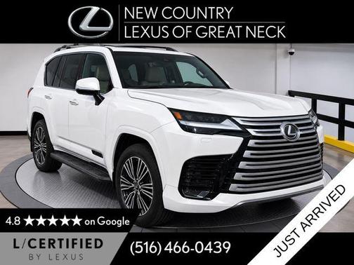 White Pearl 2025 Lexus LX 700h Luxury