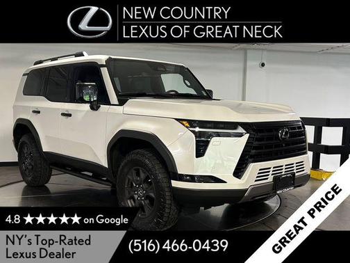 White Pearl 2024 Lexus GX 550 Overtrail+
