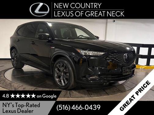 Majestic Black Pearl 2023 Acura MDX A-SPEC