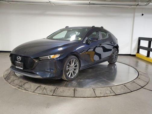 Deep Crystal Blue Mica 2019 Mazda Mazda3 AWD w/Preferred Package