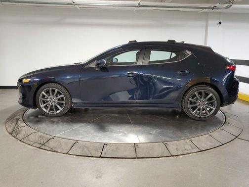 Deep Crystal Blue Mica 2019 Mazda Mazda3 AWD w/Preferred Package