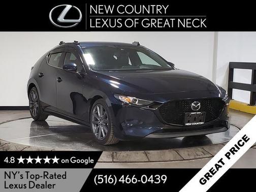 Deep Crystal Blue Mica 2019 Mazda Mazda3 AWD w/Preferred Package