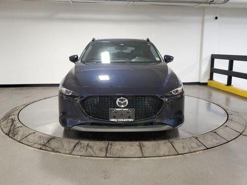 Deep Crystal Blue Mica 2019 Mazda Mazda3 AWD w/Preferred Package