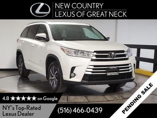 Blizzard Pearl 2017 Toyota Highlander XLE