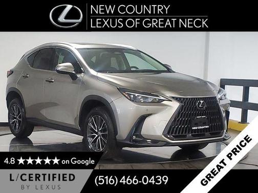 Atomic Silver 2023 Lexus NX 350 Premium