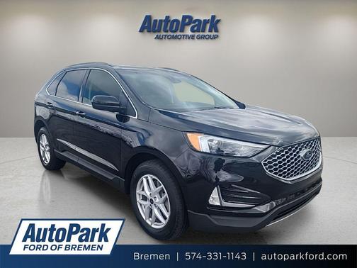 Agate Black Metallic 2023 Ford Edge SEL