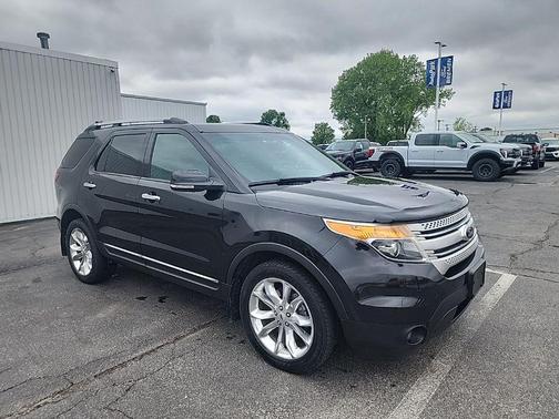 Tuxedo Black Metallic 2015 Ford Explorer XLT