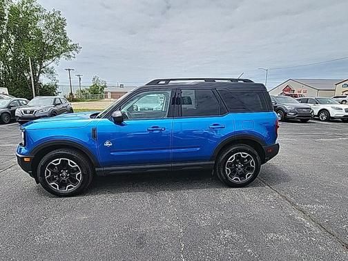 Blue Metallic 2025 Ford Bronco Sport Outer Banks