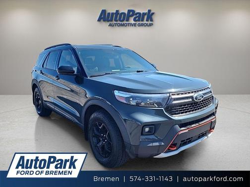 Green Metallic 2023 Ford Explorer Timberline