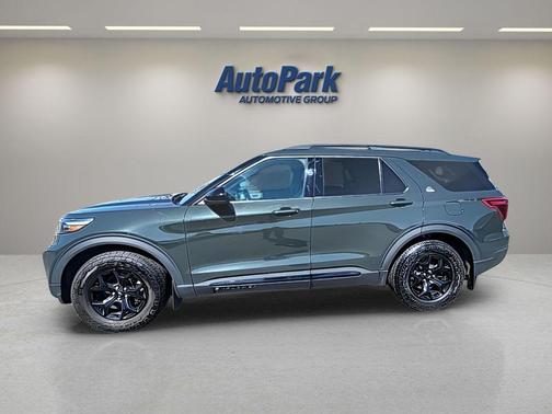 Green Metallic 2023 Ford Explorer Timberline