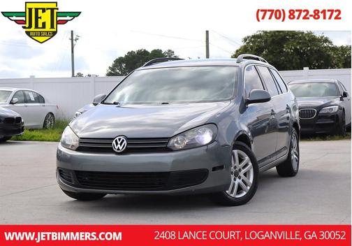 Grey 2012 Volkswagen Jetta SportWagen TDI