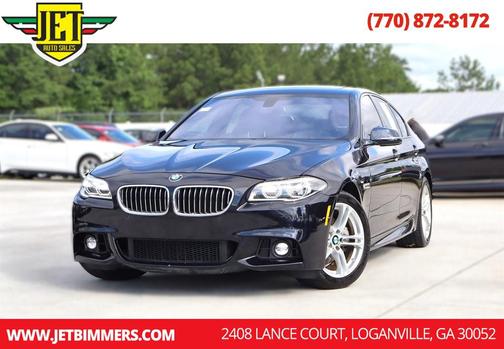 Black 2015 BMW 528 528i