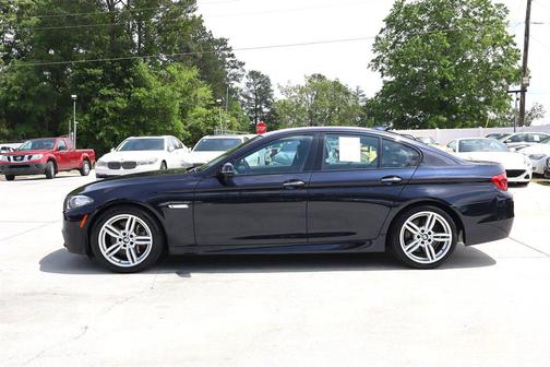 Black 2015 BMW 550 xDrive