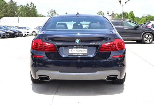 Black 2015 BMW 550 xDrive