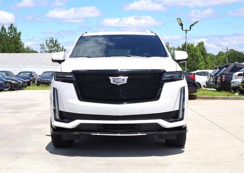 Crystal White Tricoat 2021 Cadillac Escalade ESV Sport Platinum