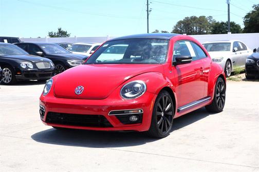 Tornado Red 2014 Volkswagen Beetle 2.0T R-Line