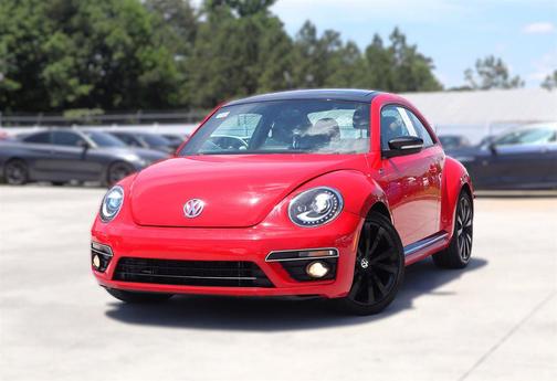 Tornado Red 2014 Volkswagen Beetle 2.0T R-Line