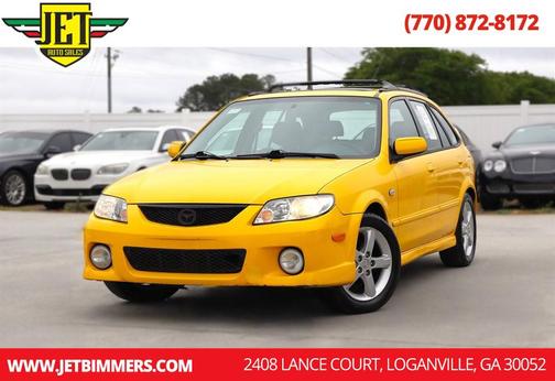 Vivid Yellow 2003 Mazda Protege5