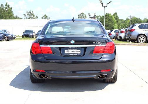 Black Sapphire Metallic 2012 BMW 740 Li