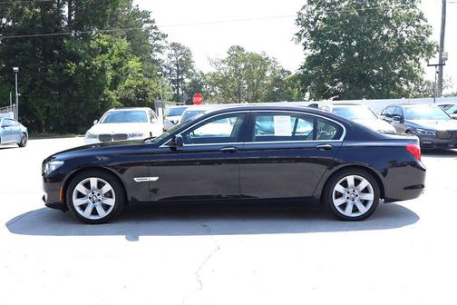 Black Sapphire Metallic 2012 BMW 740 Li