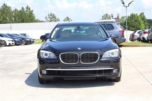 Black Sapphire Metallic 2012 BMW 740 Li