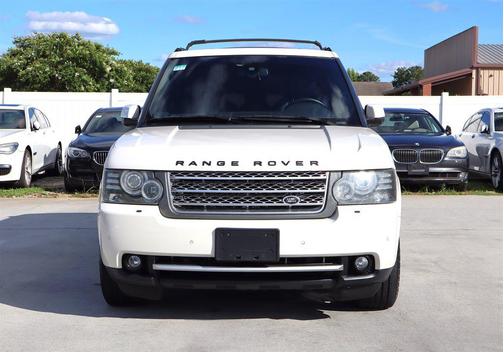 White 2010 Land Rover Range Rover Supercharged