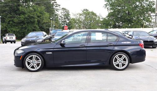 Black 2014 BMW 550 i xDrive