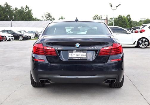 Black 2014 BMW 550 i xDrive