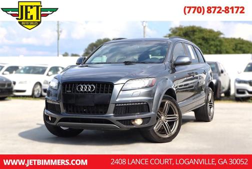Grey 2015 Audi Q7 3.0 TDI Premium