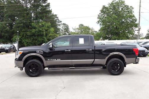 Magnetic Black 2017 Nissan Titan XD Platinum Reserve