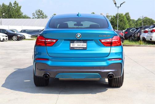 Long Beach Blue Metallic 2018 BMW X4 M40i