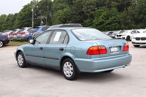 Iced Teal Pearl 1999 Honda Civic LX