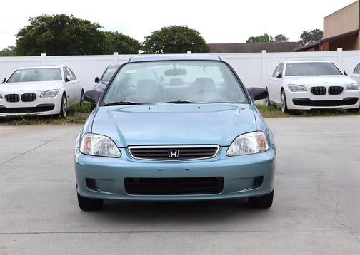 Iced Teal Pearl 1999 Honda Civic LX