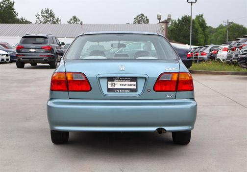 Iced Teal Pearl 1999 Honda Civic LX