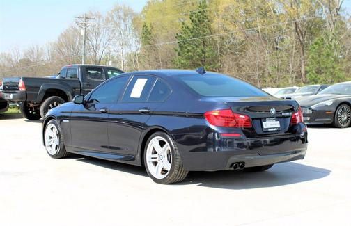 Blue 2015 BMW 535d 535d