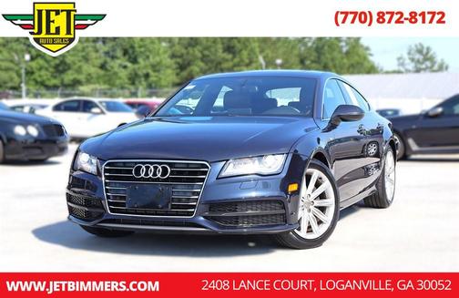 Moonlight Blue Metallic 2014 Audi A7 3.0 TDI Prestige