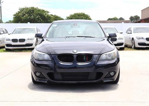 Carbon Black Metallic 2008 BMW 550 550i