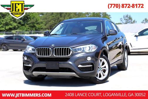 Dark Graphite Metallic 2015 BMW X6 xDrive50i