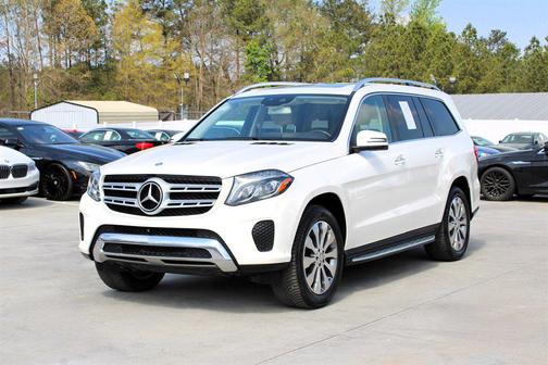 designo Diamond White Metallic 2017 Mercedes-Benz GLS 450 4MATIC