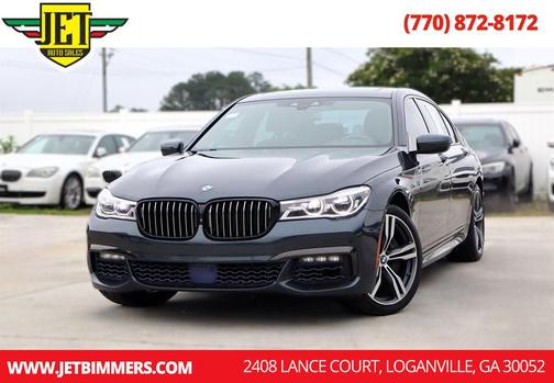 Singapore Gray Metallic 2016 BMW 750 i xDrive